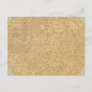 Le côté visible de la carte de surface de la lune