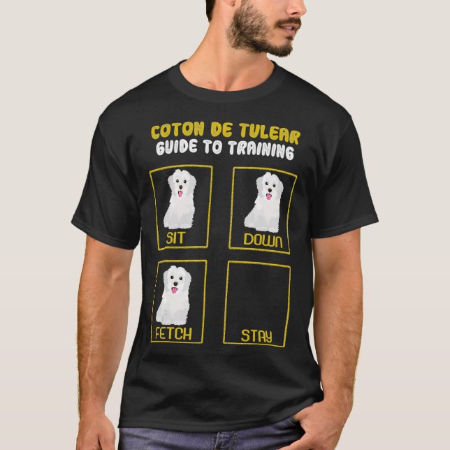 Le Coton de Tulear Geschenke für die Ausbildung vo T-Shirt (Vorderseite)