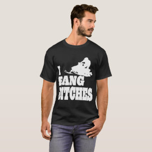 Le coup du Snowmobile I entoure le T-shirt de