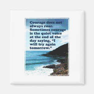 Le Courage N'Est Pas Toujours Un Aimant De Rouleme