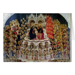 Le couronnement de la Vierge dans le paradis, 1438