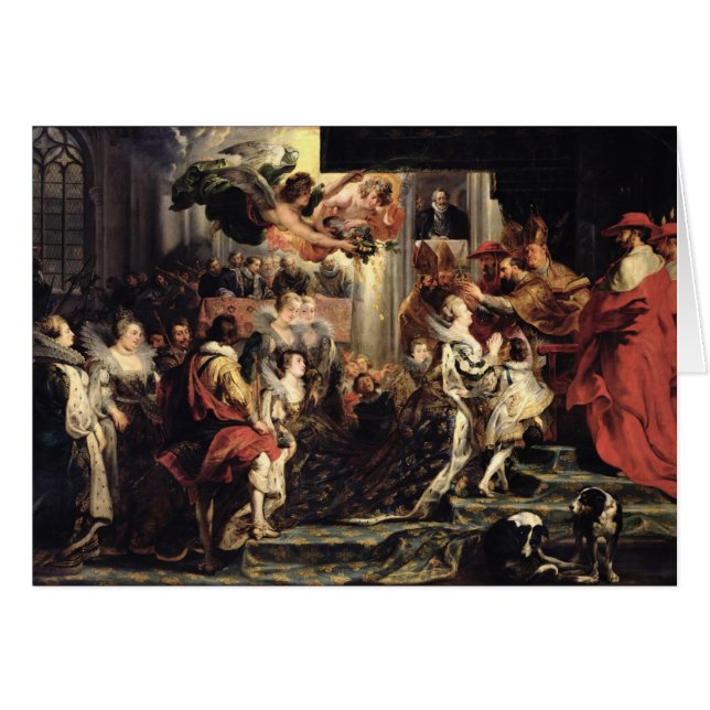 Le couronnement de Marie de Medici au St (Devant horizontal)