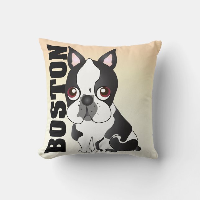 Le coussin de Boston Terrier (Recto)