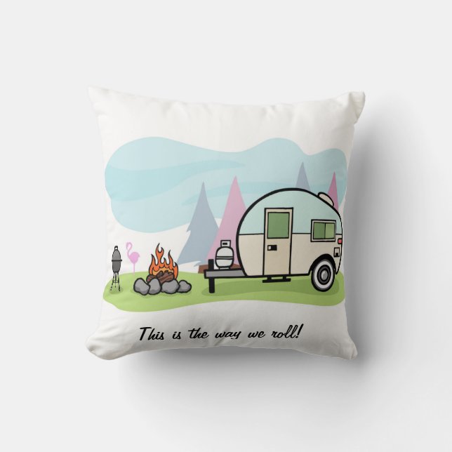 le coussin de campeur ceci est la manière que nous (Recto)