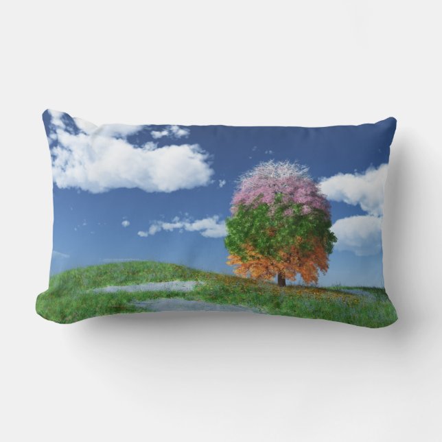 Le Coussin de l'arbre de saison (Recto)