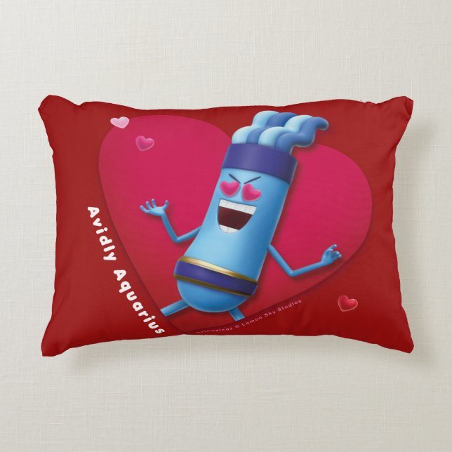 Le Coussin de Valentine pour Aquarius (Devant)