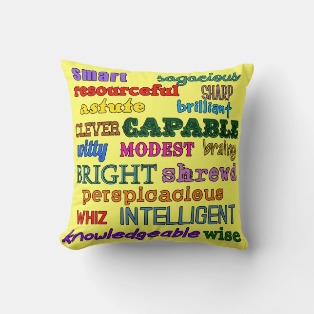 Le Coussin des attributs positifs de la personne i (Recto)