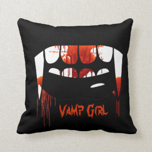 Le coussin des femmes de fille de vamp de vampire
