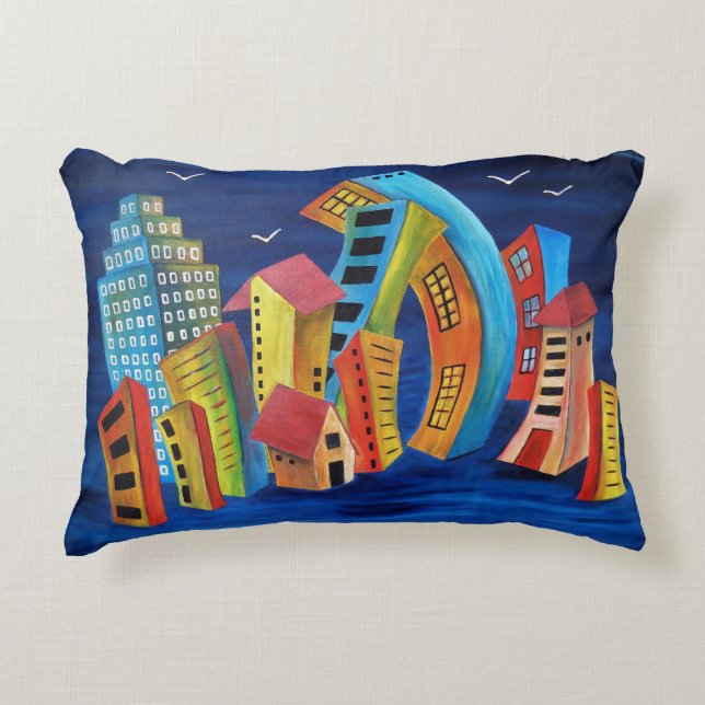 Le Coussin flottant de la ville (Devant)