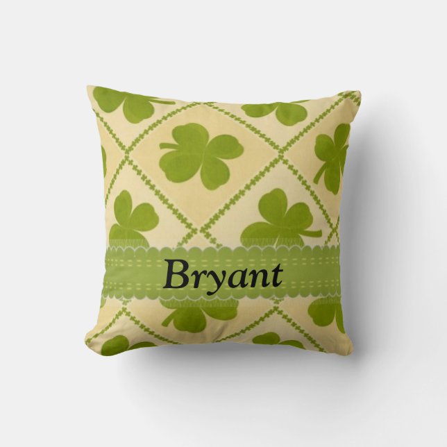 Le Coussin irlandais chanceux de St Patrick (Recto)