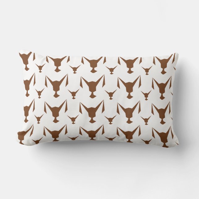 Le coussin rectangulaire "Fennec"  (Recto)