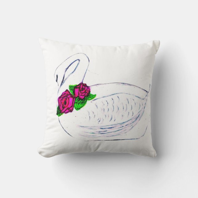 LE coussin SWAN BLANC (Recto)
