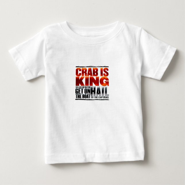 Le crabe est le Roi T-Shirt (Devant)