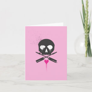 Le crâne n de punk rock désosse des cartes pour