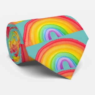 LE CRAVATE DE RAINBOW ART MEN