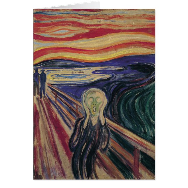 Le cri d'Edvard Munch, l'expressionnisme Vintage (Devant)