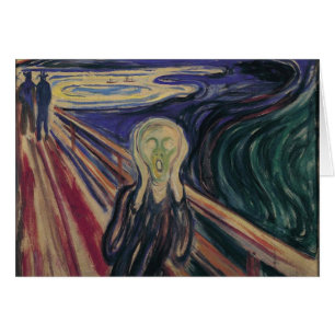 Le cri d'Edvard Munch, l'expressionnisme Vintage
