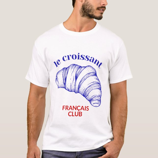 Le Croissant Club T-Shirt (Vorderseite)