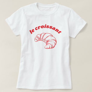 Le Croissant Französischer Familienausflug T-Shirt