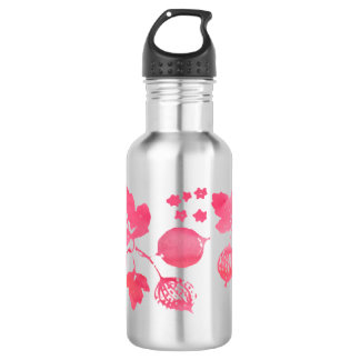 Le cru a inspiré la bouteille d'eau rose d'acier
