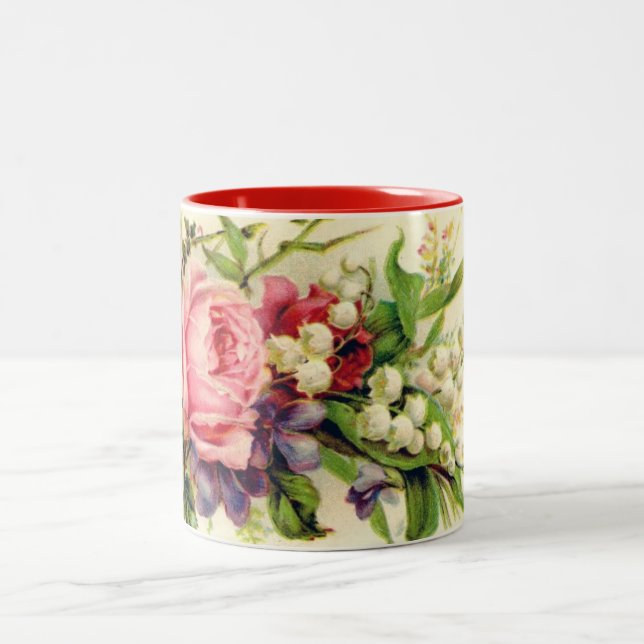 Le cru fleurit tasse (Centre)