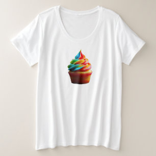 Le cupcake arc-en-ciel étincelant de SlipperyJoe's