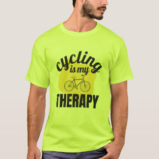 Le cyclisme est mon t-shirt thérapeutique