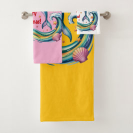 Le dauphin de Noël au paradis tropical