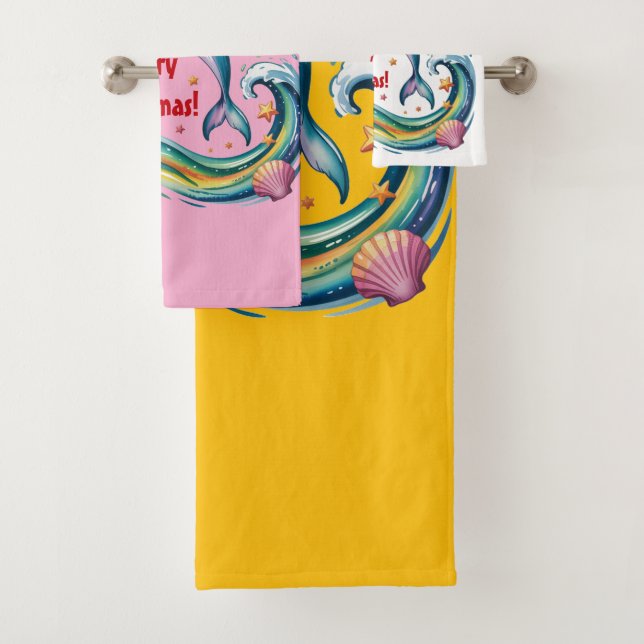 Le dauphin de Noël au paradis tropical (En situation)