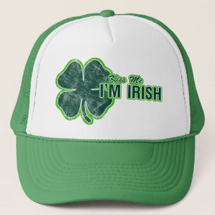 Le ` de St Patrick m'embrassent' casquette de