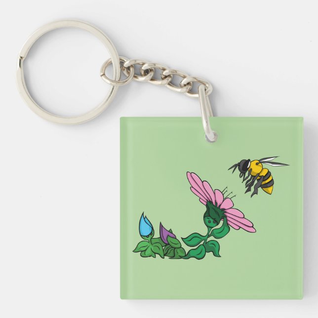 Le défenseur Porte - clé acrylique (Devant)