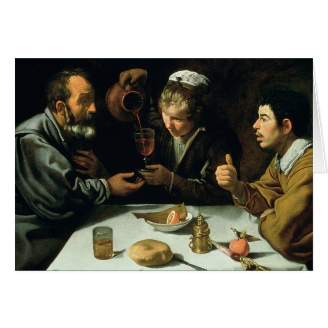 Le déjeuner, 1620 (Devant horizontal)