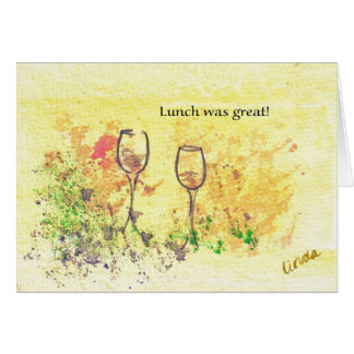 Le déjeuner était grand - customisé - customisé