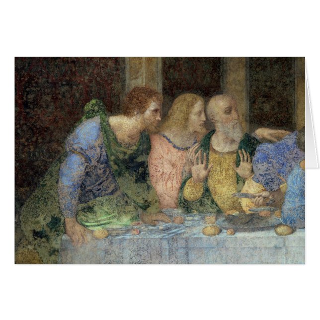 Le dernier dîner, 1495-97 (Devant horizontal)