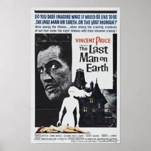 "Le dernier homme sur 1964) affiches de film de la