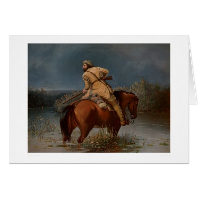 Le dernier tir du trappeur (1388A) (Devant horizontal)