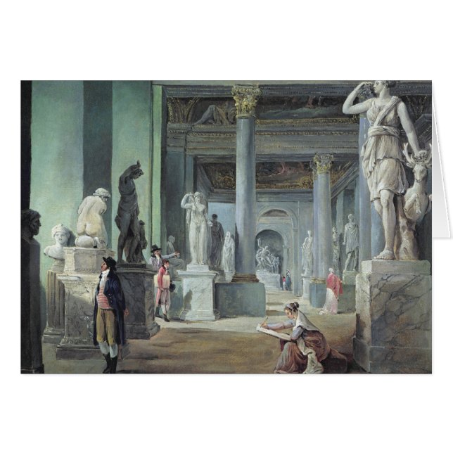 Le DES Saisons au Louvre, C. 1802 de Salle (Devant horizontal)