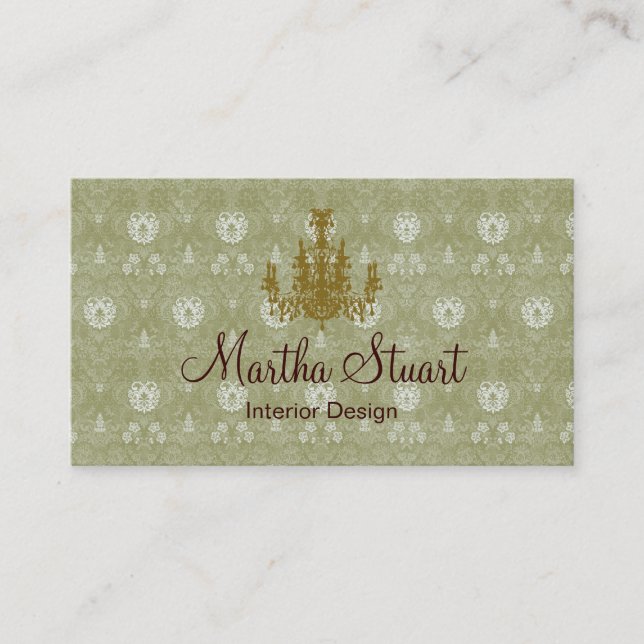 Le design ~ Carte de visite (Devant)