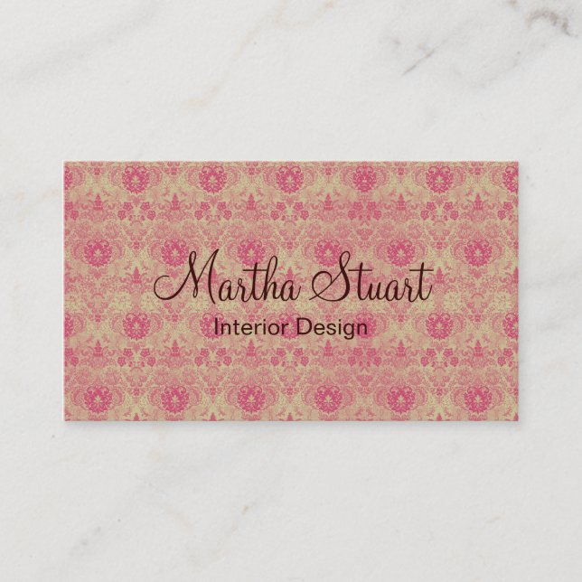 Le design ~ Carte de visite (Devant)