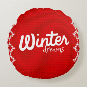 Le design coussin des rêves d'hiver