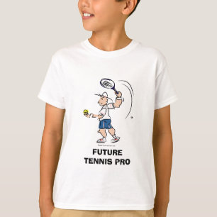 Le design des t-shirts de tennis des enfants   Fut