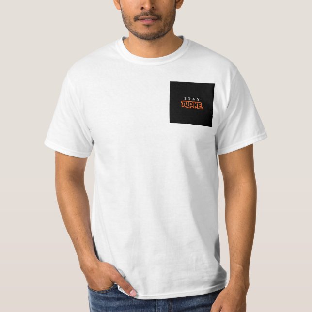 Le design des t-shirts pour le séjour seul (Devant)