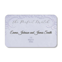 Le design violet parfait pour une correspondance p