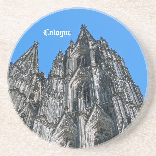 Le Dessous de verre cathédrale de Cologne (Devant)