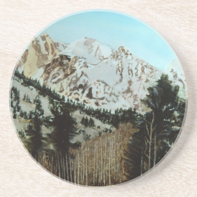 Le Dessous de verre de Grand Tetons (Devant)