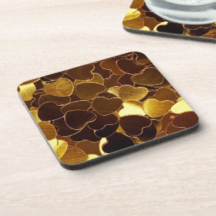 Le Dessous de verre des Coeurs d'Or