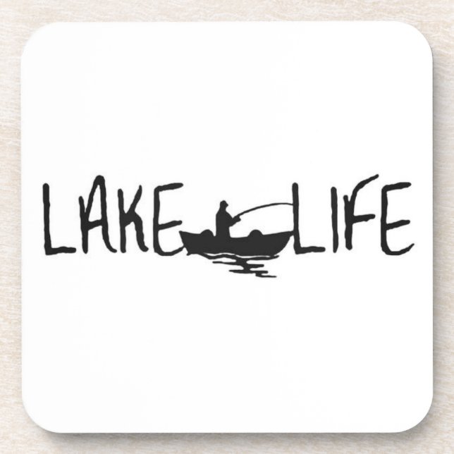 LE DESSOUS DE VERRE EN PLASTIQUE DUR DIT ***LAKE L (Devant)