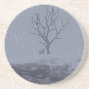 Le Dessous de verre froid de l'hiver