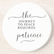 Le Dessous de verre Voyage vers la paix