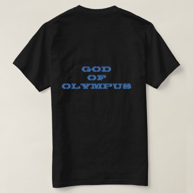 Le Dieu d'Olympe Poséidon T-Shirt (Design dos)